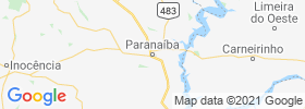 Paranaiba map